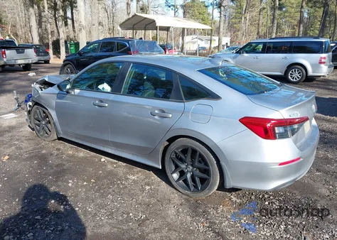 2022 Honda Civic Sport z USA, uszkodzony, nr VIN 2HGFE2F57NH577381